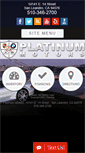 Mobile Screenshot of platinummotorsonline.com